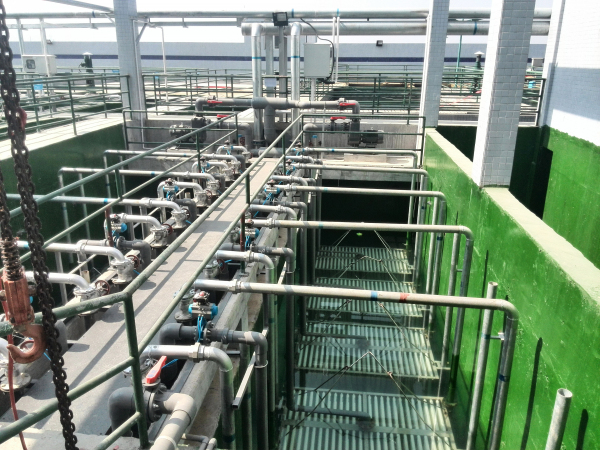 Installation site of biochemical treatment system 