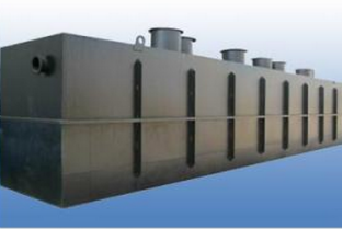 Buried sewage treatment equipment